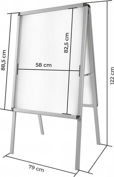 Image du produit tectake Porte-affiches (A1)