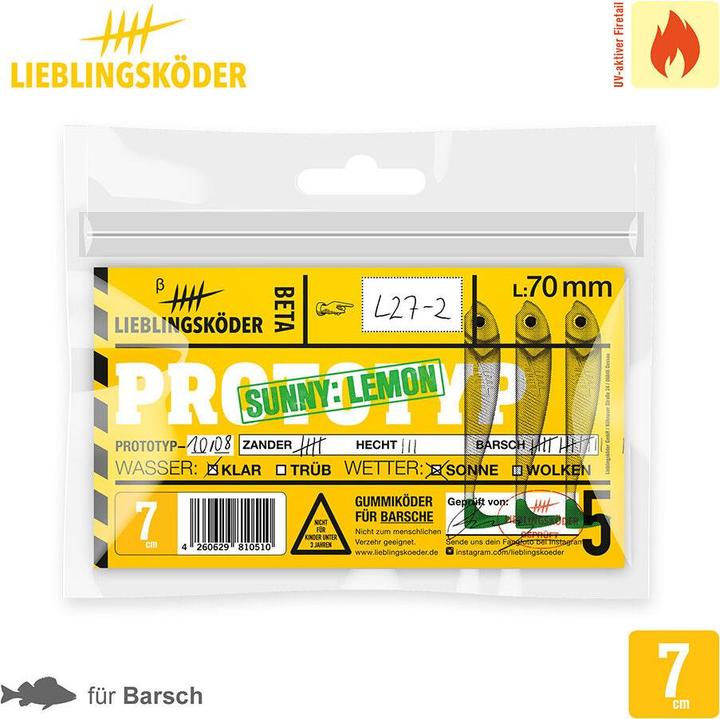 Produktbild Lieblingsköder Sunny Lemon (7 cm)