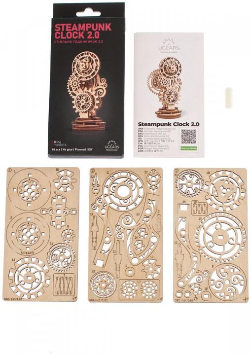 Produktbild Swissgames-Spiele HORLOGE STEAMPUNK (FR-DE-EN-POL-ES-UKR)