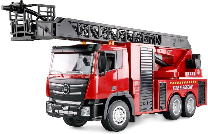 Amewi Arocs fire brigade turntable ladder RTR, 1:18 (RTR Ready-to-Run)