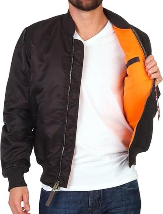 Immagine prodotto Alpha Industries Giacca bomber da uomo Hunter Brown con tasche esterne e interne, fit slank (XL)
