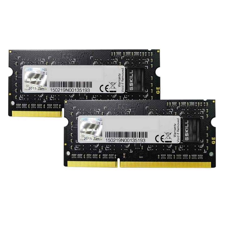 G.Skill Standard (2 x 4GB, 1066 MHz, DDR3-RAM, SO-DIMM)