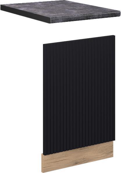 Anthrazit, Goldkraft Eiche, Schwarz, Schwarz gestreift