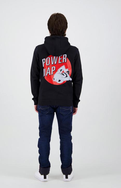 Immagine prodotto Pokémon Felpa con cappuccio da uomo Pikachu Power Nap (M)