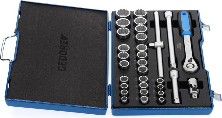 Image du produit Gedore Jeu de clés à douille métrique