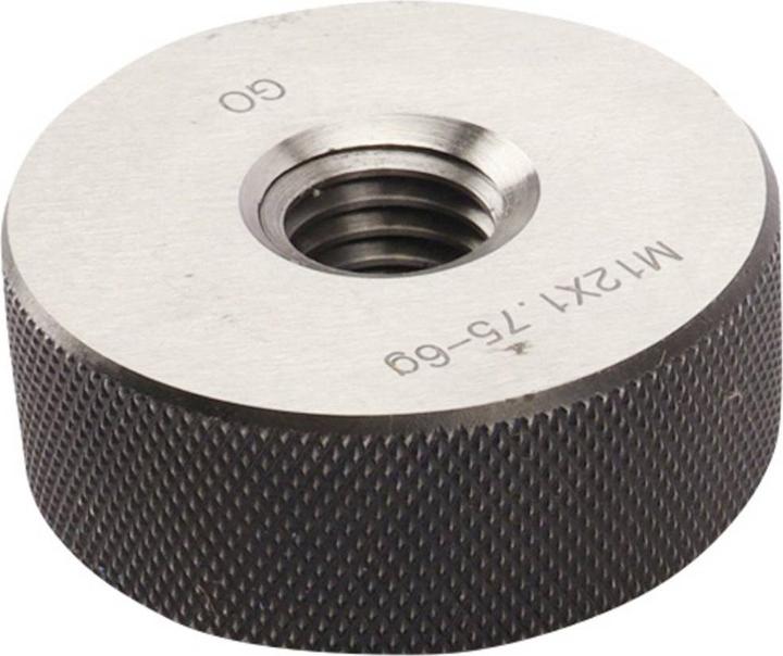 Actual product image Dasqua 6311-3205 7-piece thread gauge set, go ring gauge