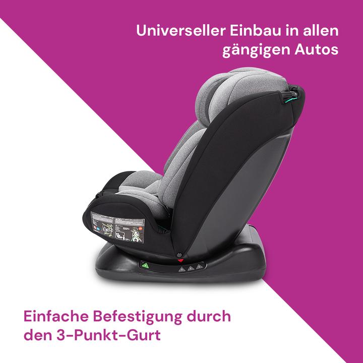 Produktbild Booboo Safety London ohne Isofix (Reboarder, ECE R129/i-Size Norm)