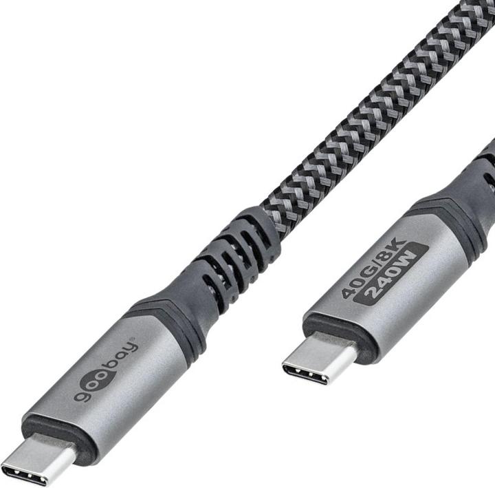 Produktbild Goobay USB C — USB C (0.50 m, 240 W)