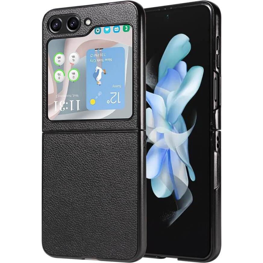 Thumbnail - Cover-Discount Galaxy Z Flip5 - Hybrid Schutzhülle schwarz (Samsung Galaxy Z Flip5), Smartphone Hülle, Schwarz
