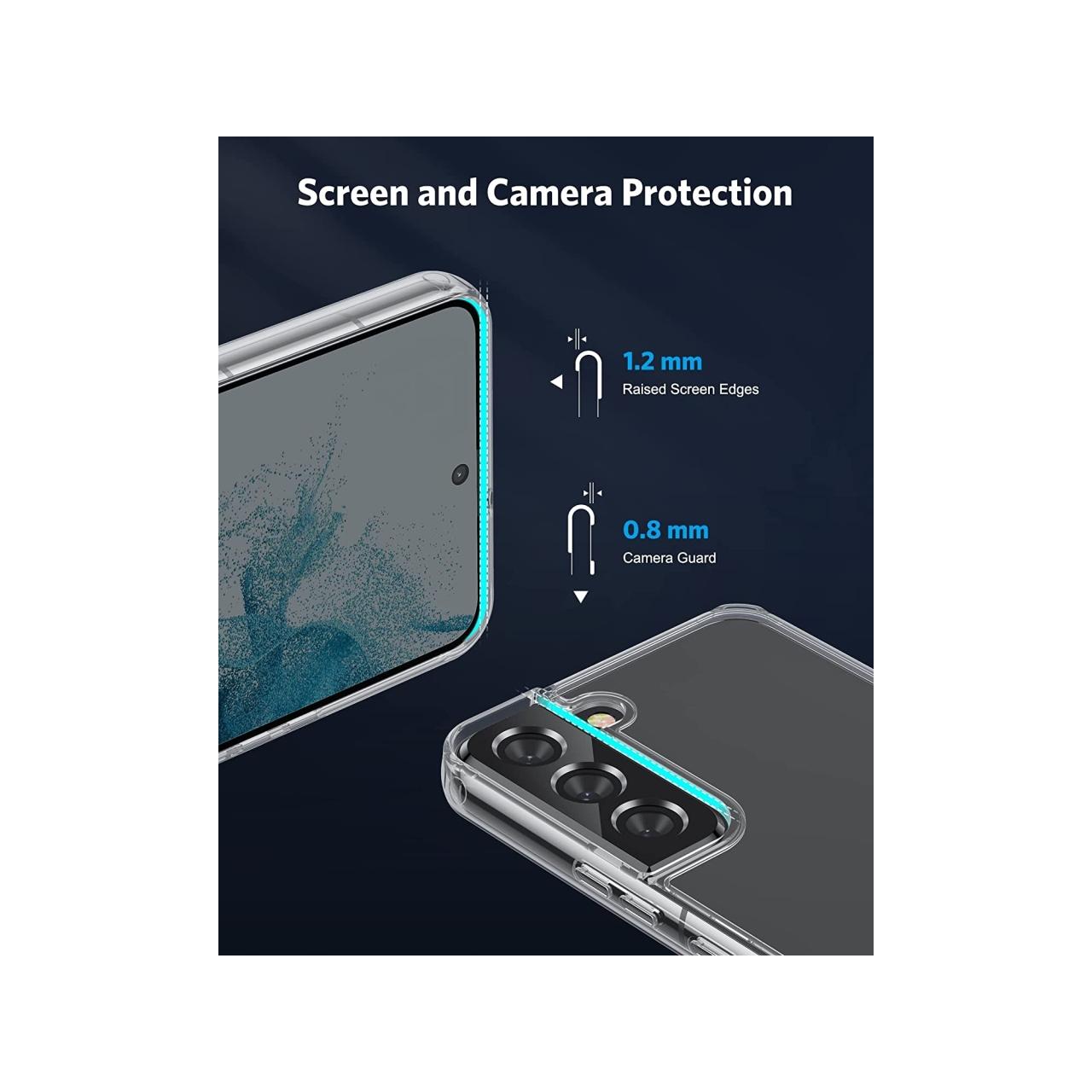 Thumbnail - Screenguard Samsung Galaxy S22+ Flexible TPU Clear Case (Samsung Galaxy S22+), Smartphone Hülle, Transparent