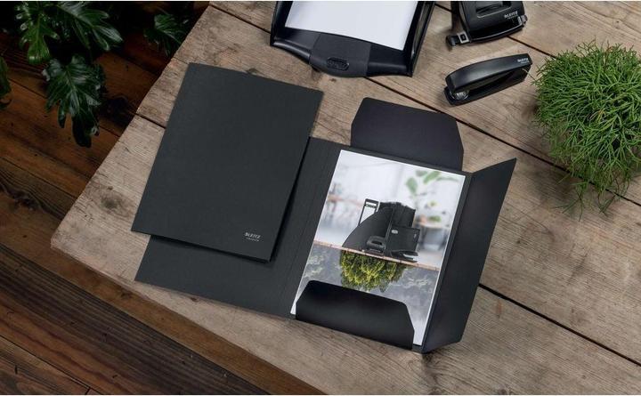 Actual product image Leitz Rubber band folder Recycle A4 Black (A4, 1x)