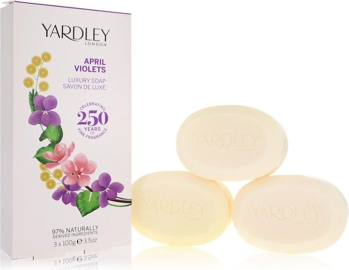Produktbild Yardley April Violets (Hartseife, 100 ml)