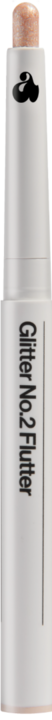 Actual product image Unleashia Pretty Easy Glitter Stick NO.2 Flutter