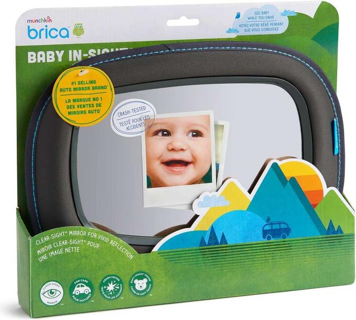Actual product image Komelon MUNCHKIN mirror Baby-in-Sight 01109103www