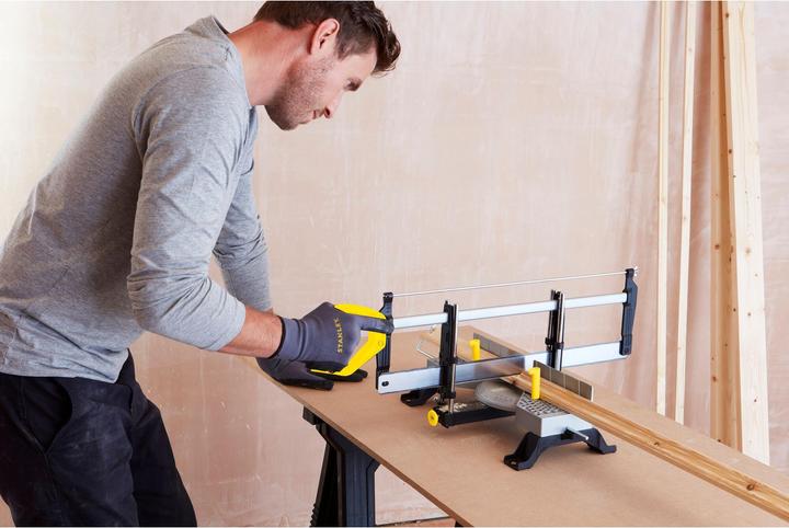 Produktbild Stanley Handsäge mit Gehrungslade