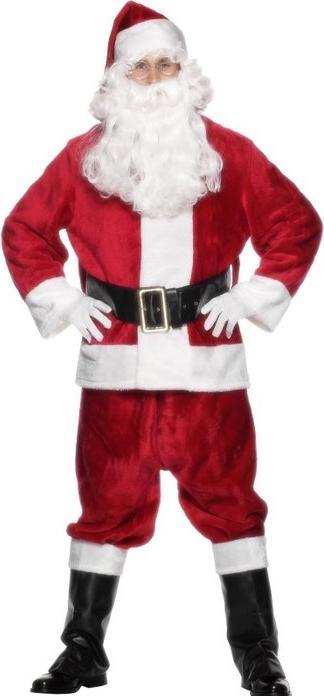 Produktbild Smiffys Weihnachtsmann - Deluxe Nikolaus (One Size)