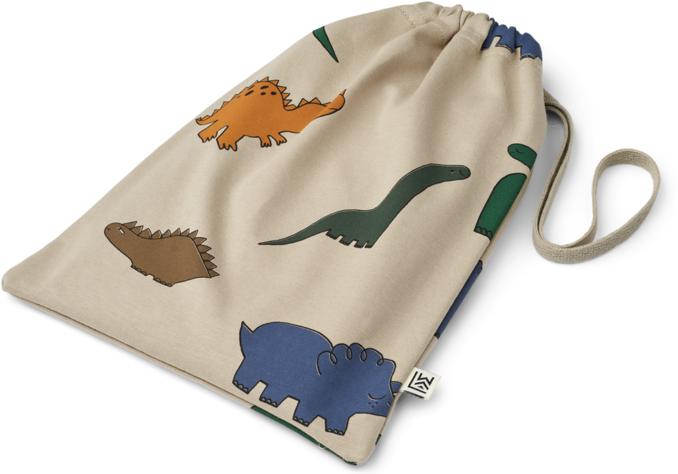 Actual product image Liewood Wilhelm Pijama Dinosaur Mist (116)