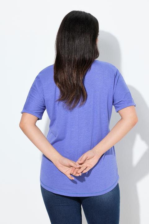 Produktbild Ulla Popken T-Shirt, Oversized, Rundhals, Halbarm, Modalmix (58)