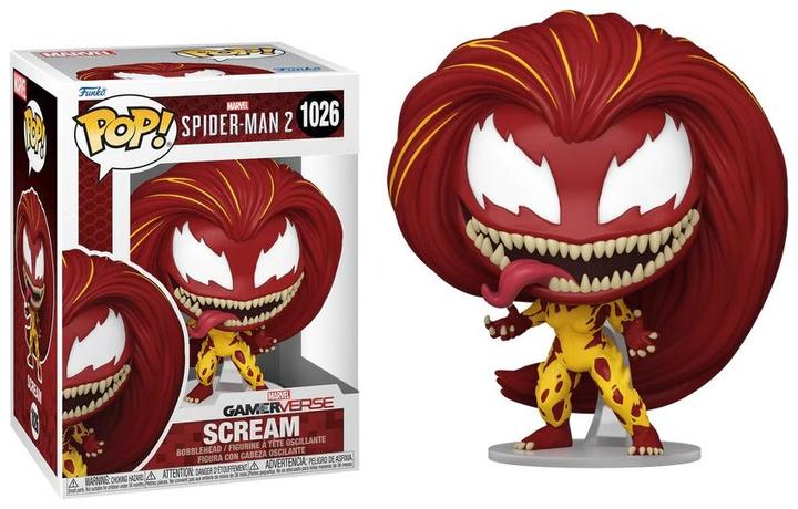 Actual product image Funko Spiderman 2 POP! Games Vinyl Figur Scream 9 cm