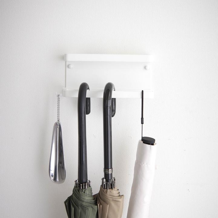 Actual product image Yamazaki Wall-mounted umbrella stand SMART (6.5 x 20 cm)