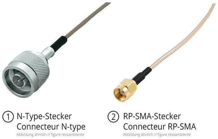 Image du produit Zyxel LMR-200-3, Câble d'extension intérieur 3 m (Câble d'antenne)