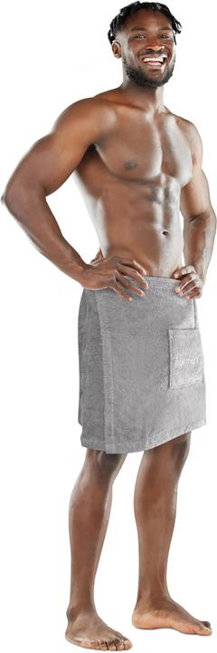 Image du produit Normani Kilt de sauna pour homme en coton biologique - OEKO-TEX® 100 Mersin
