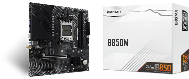 Actual product image Biostar B850MT2-E DJ (AM5, AMD B850, mATX)
