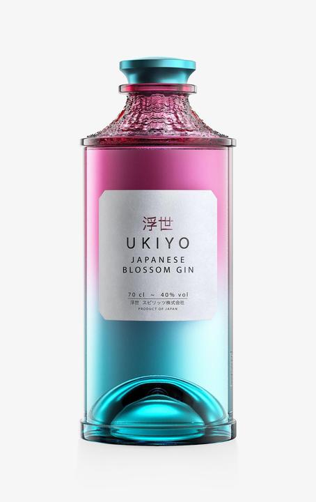 Produktbild Ukiyo Japanese Blossom Gin (1 x 70 cl)