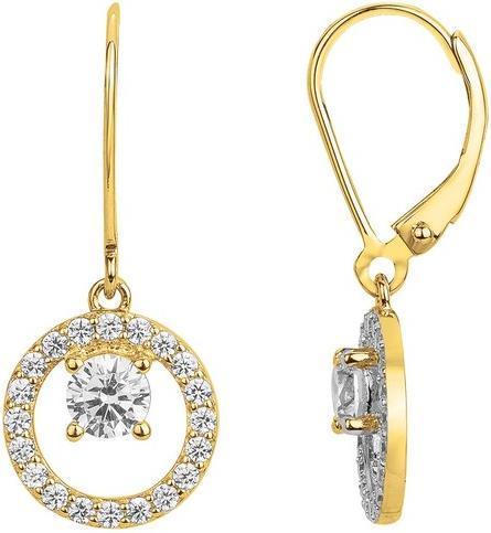 Immagine prodotto Lara Orecchini Placcati Oro - Zirconia