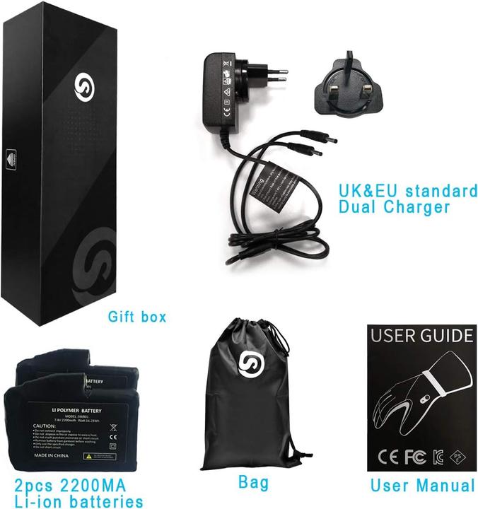 Produktbild Snow Deer Beheizbare Handschuhe (L)