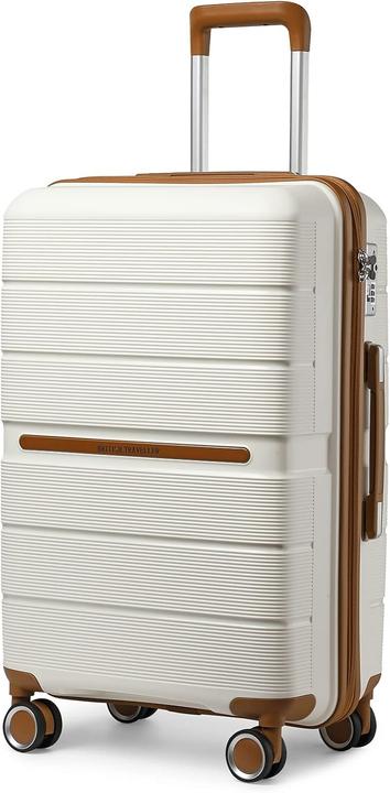 Actual product image British Traveller Reisekoffer Trolley Hartschale mit TSA-Schloss (69 l)