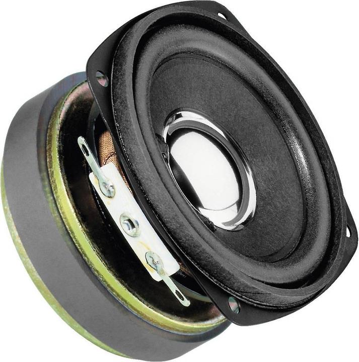 Monacor Miniatuur bass-midrange luidspreker (1 stuk)