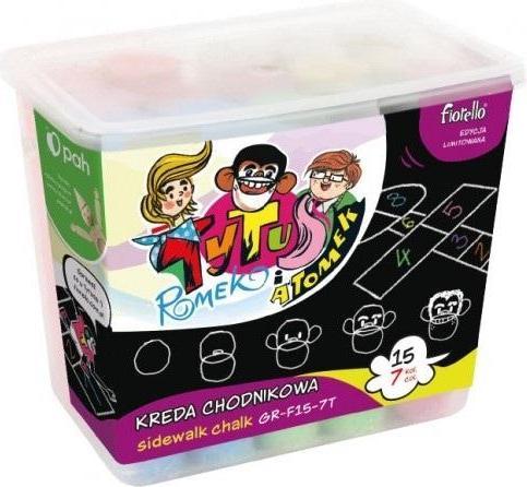 Image du produit Fiorello Gehwegkreide neon Tytus 15 Stk. (15x)