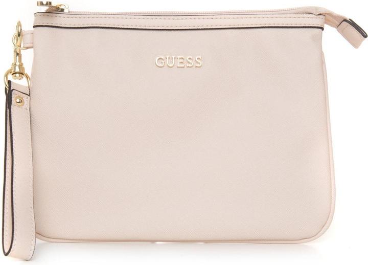 Produktbild Guess Vanille, Synthetic Leather, Textile Bag, Toiletry, Ivory, PWVANIP210