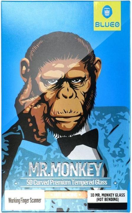 Image du produit BlueO Other 5D Mr. Monkey Glass - for Samsung Galaxy S22 black (Strong Lite) (Samsung Galaxy S22)