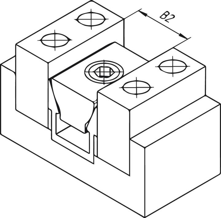 Actual product image Magni Tensioner double wedge clamping force 8.8kn IBT 81000 (26.90 mm)