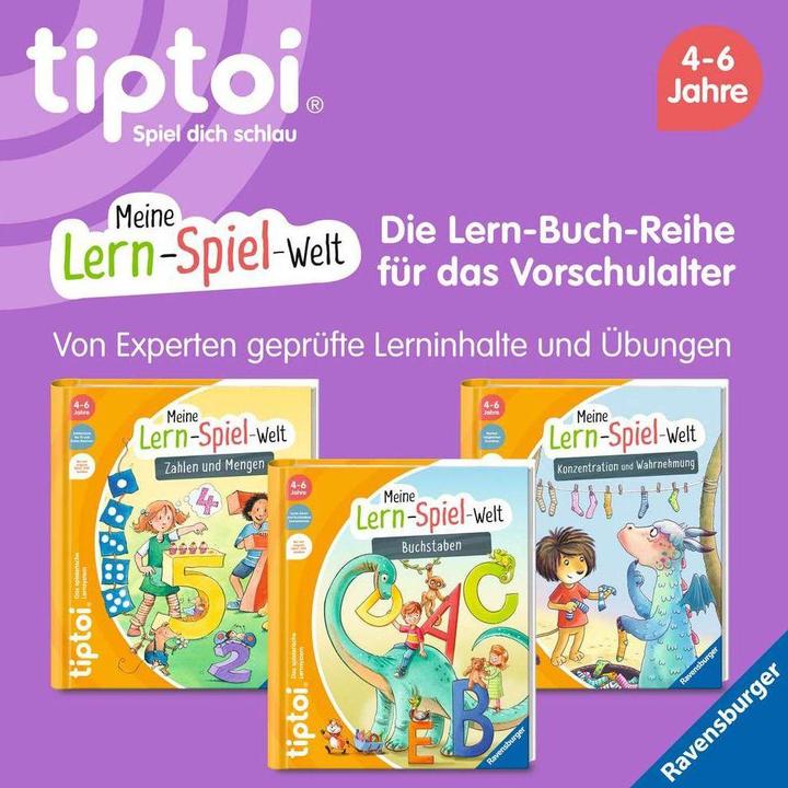 Actual product image tiptoi Meine Lern-Spiel-Welt: Uhr und Zeit (German, Heike Tober, Silke Voigt, 2024)