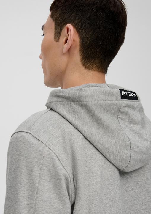 Produktbild s.Oliver Sweatshirt Hoodie aus Baumwollstretch (XL)