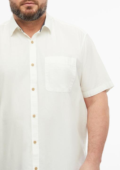 Immagine prodotto s.Oliver Regular Fit: Weiches Hemd aus Baumwoll-Modal-Mix (4XL)