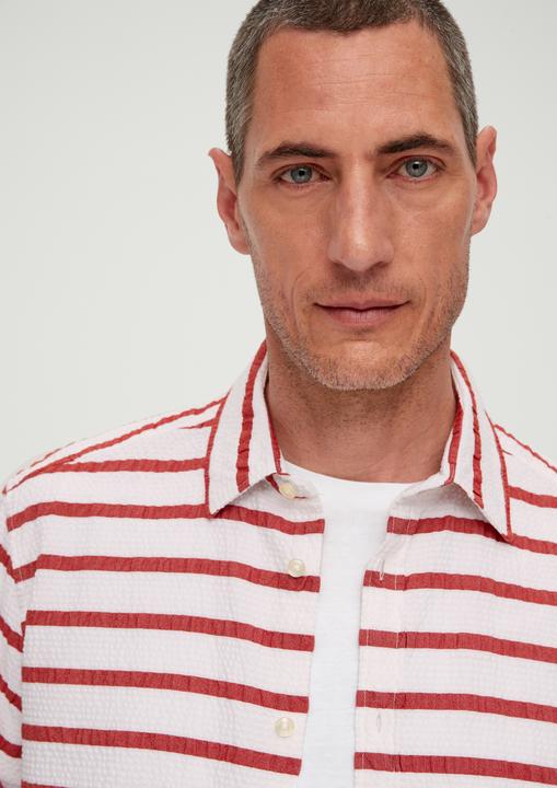 Immagine prodotto s.Oliver Hemd Regular: Kurzarmhemd im Streifendesign (3XL)