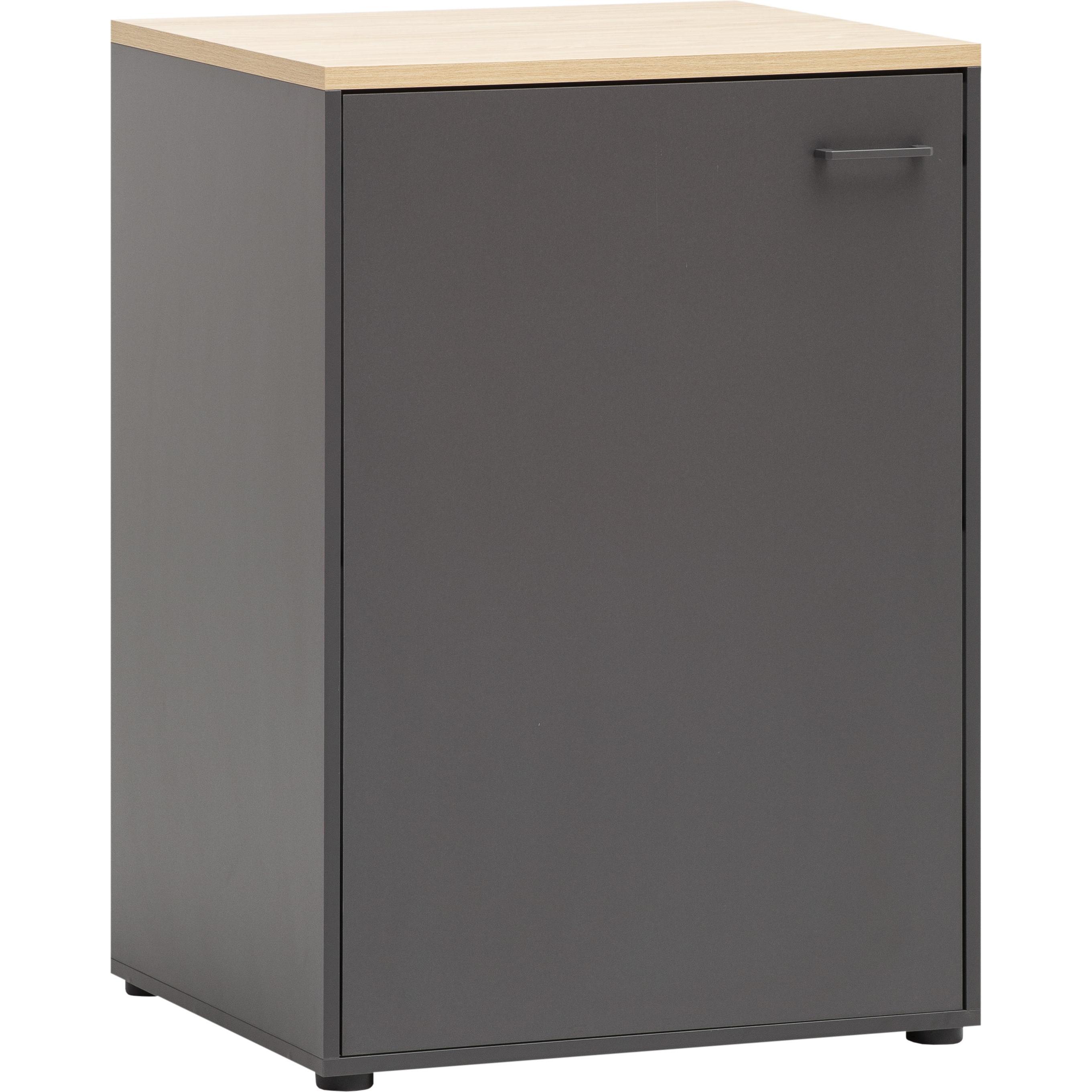 Schildmeyer, Badezimmerschrank, Solea Mehrzweckschrank anthrazit