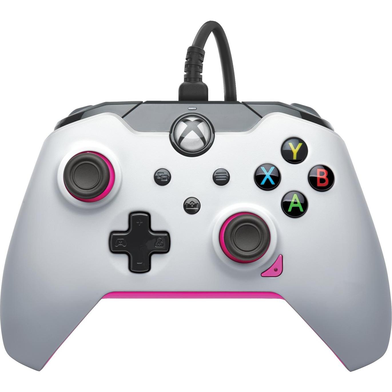 Pdp Bianco Controller Cablato Fusibile Xbox Serie X (Xbox One S, Xbox Series S, Xbox Series X), Controller Gaming,