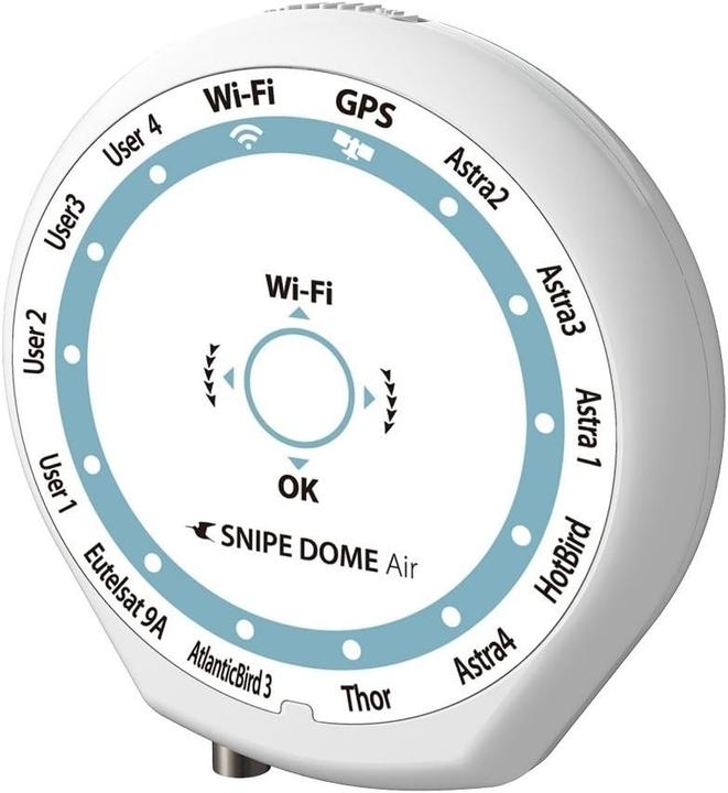 Produktbild Selfsat Snipe Dome Air Oval (Flachantenne, 33.70 dB, DVB-S / -S2)