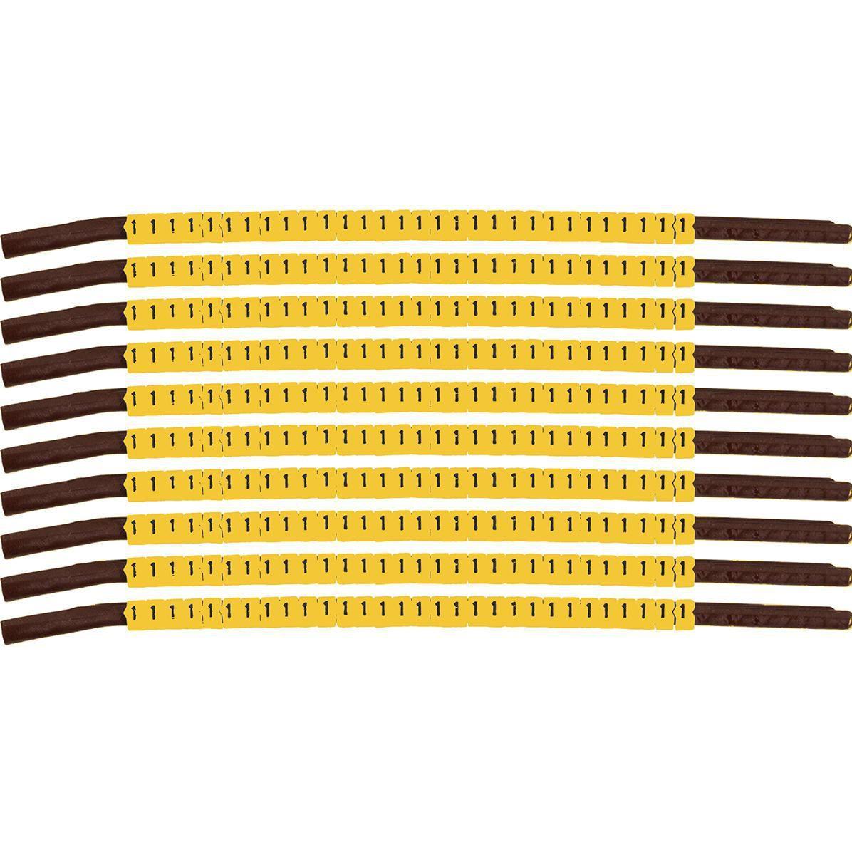 Brady, Etiketten, ClipSleeve Kabelkennzeichnungen, Grösse 15