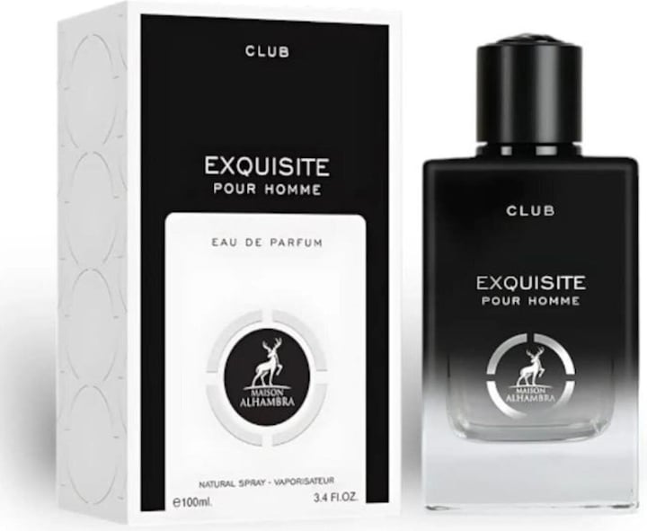 Actual product image Maison Alhambra Exquisite Club EDP U 100 ml (Eau de parfum, 100 ml)