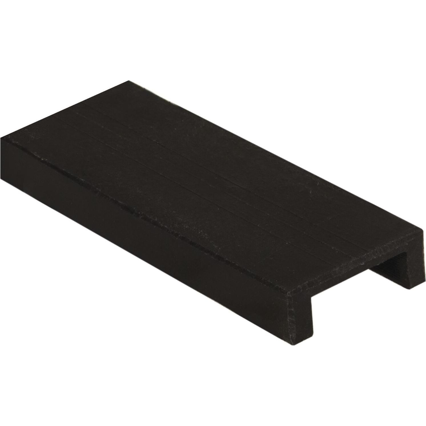 IAM Design, Möbelausstattung, Befestigung SPEEDY RAIL f. Nutrohr,Glasstärke 16,76mm,Kunststoff/EPDM (10 Stk.)