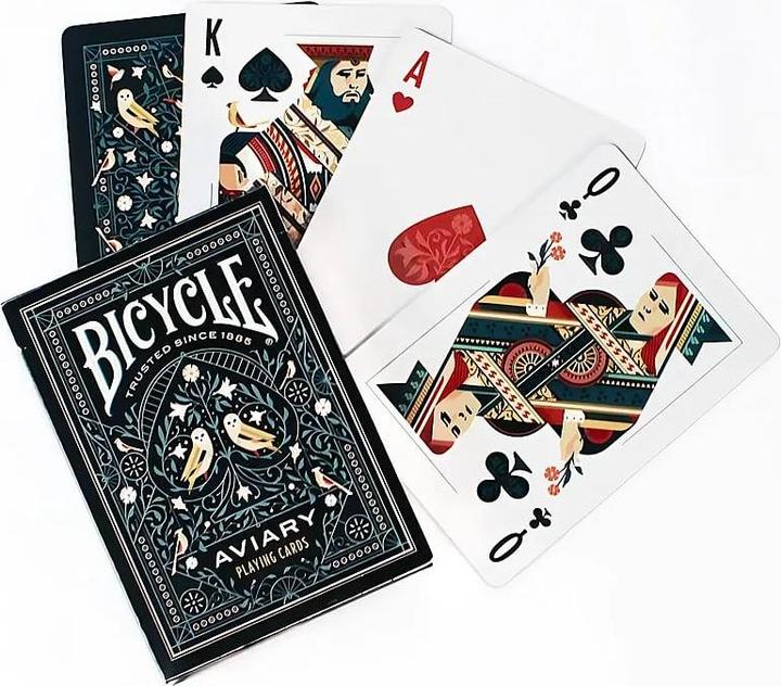 Immagine prodotto Bicycle Carte da gioco della voliera (Inglese, Tedesco, 1 - 8 Giocatori)