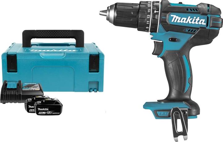 Produktbild Makita DHP482RTJ 18V 2x Akku (Akkubetrieb)