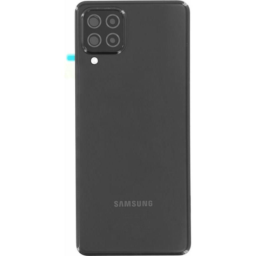 Samsung Cover posteriore A225 Galaxy A22 nero GH82-26518A (Samsung Galaxy A22), Pezzi di ricambio per dispositivi mobili, Nero