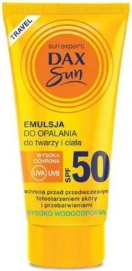 Image du produit DAX Sun Spf50 Face And Body Tanning Lotion 50Ml (Lotion solaire, SPF 50, 50 ml)